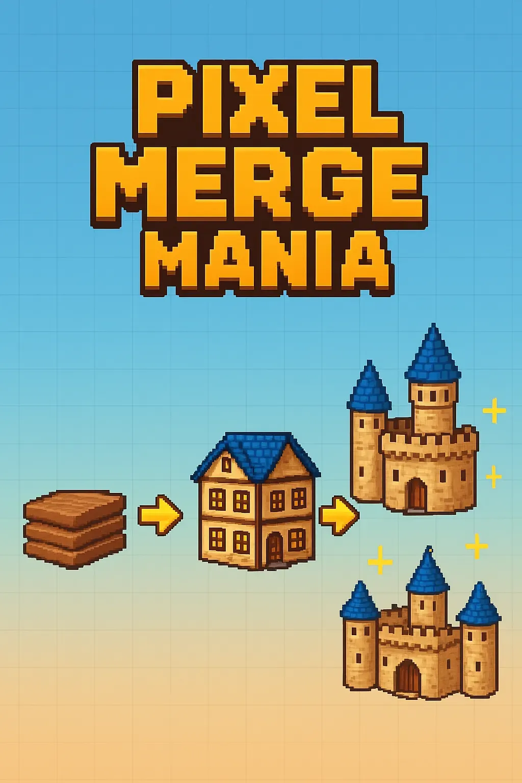 Pixel Merge Mania game icon